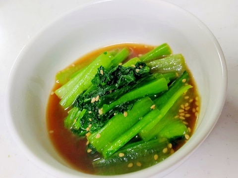 【副菜や作り置きに】小松菜のナムル